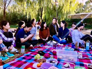 ZeroWaste Vegan Picnic + TaoYoga at Beijing Vegan Community in Beijing