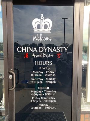 They have great hours! 🙌🏼 at China Dynasty in Dayton