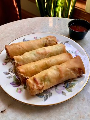 Vegan Spring Rolls  at China Dynasty in Dayton