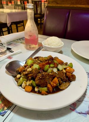 Kung Pao mock chicken  at China Dynasty in Dayton