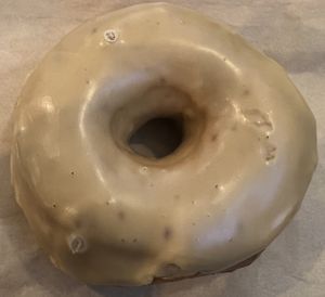 Espresso Donut 🍩   at Angelhearts Donuts in Ithaca