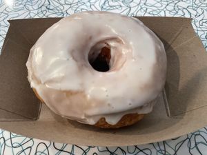 Glazed donut!   at Angelhearts Donuts in Ithaca