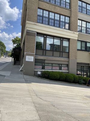 Storefrontt  at Angelhearts Donuts in Ithaca