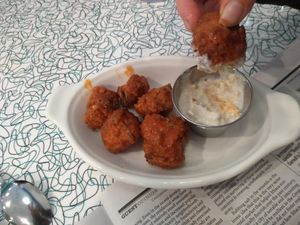 Nuggets at Angelhearts Donuts in Ithaca