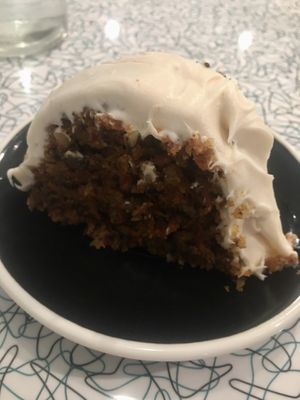 Carrot cake at Angelhearts Donuts in Ithaca