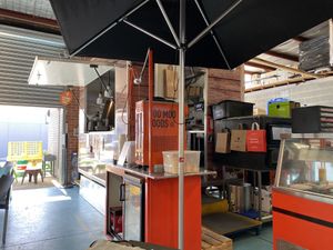 From inside at Noo Moo Foods - Food Truck in Heidelberg West