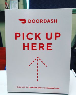 We use Doordash at Noo Moo Foods - Food Truck in Heidelberg West