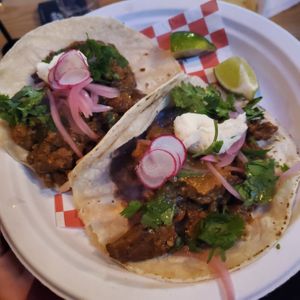 Vegan Carne Asada Tacos!  at Dead Beet Eats in Kansas City
