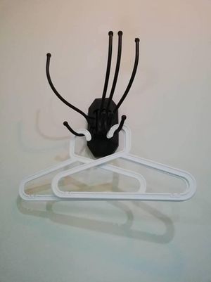 hanger in room at Nature Vegetarian Guest House in Malacca