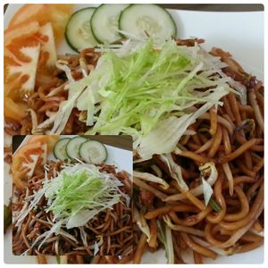 fried mee at Nature Vegetarian Guest House in Malacca