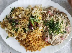 tasty meal at Vegan Story in Lisbon