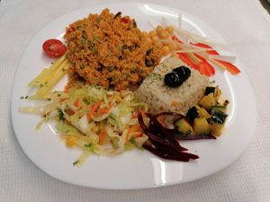 Paelha vegan at Vegan Story in Lisbon