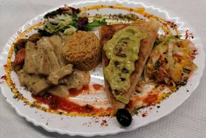 Seitan e tortilha at Vegan Story in Lisbon