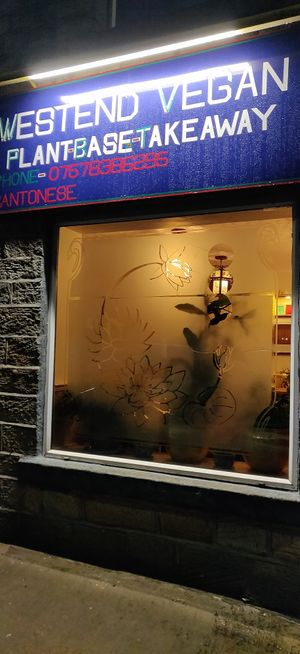 Here we are at 2 Be Plant Based in Oswaldtwistle