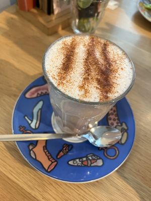 Chai tea with soy milk   at Bagels & Beans in Zaandam