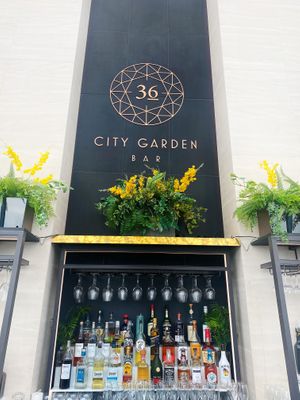 De bar  at Darwin Brasserie - Sky Garden in London