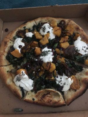 Butternut Squash Pizza at True Food Kitchen in Arlington