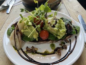 Avocado toast   at T @ the dials in Brighton
