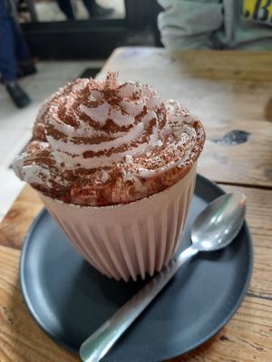 Coconut hot chocolate at T @ the dials in Brighton