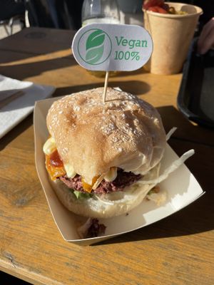 Vegan Lola Burger  at Food Crib in Amsterdam