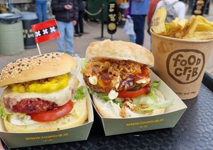 Kim at Food Crib in Amsterdam