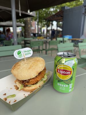 Kimchi Burger  at Food Crib in Amsterdam