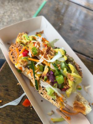 Veggie Dog at Food Crib in Amsterdam