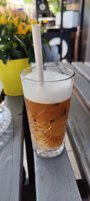 Ice latte at Guga Sweet in Gdansk