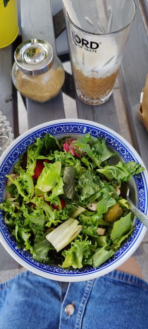 Tofu salad at Guga Sweet in Gdansk