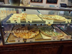 Vegan on top!!🎖️ at Pizza Flora in San Jose