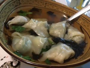 soup dumplings  at Shou Kang Yong in Hangzhou
