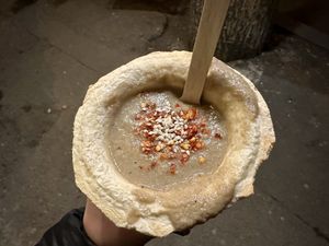 Mushroom soup   at Soup Culture in Tbilisi