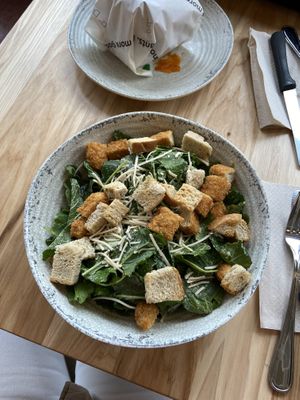 Kale caeser  at Veggie Grill by Next Level in Cambridge