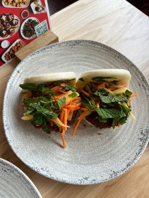 Katsu bao  at Veggie Grill by Next Level in Cambridge