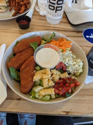 B-wing salad  at Veggie Grill by Next Level in Cambridge