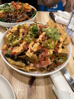 Nachos  at Veggie Grill by Next Level in Cambridge