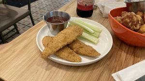 Chik’n tenders  at Veggie Grill by Next Level in Cambridge
