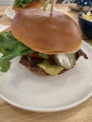 Cheeseburger  at Veggie Grill by Next Level in Cambridge