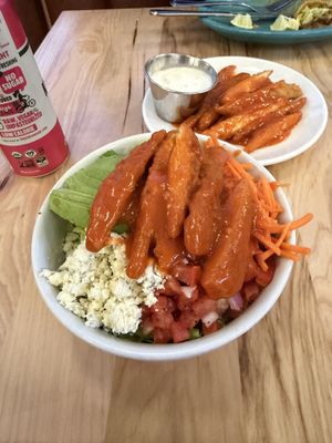 The goat of veganism  at Next Level Veggie Grill in Cambridge