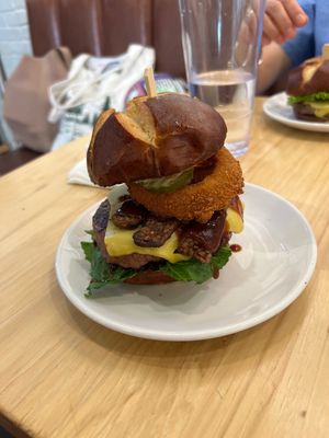 Maverick burger!  at Next Level Veggie Grill in Cambridge