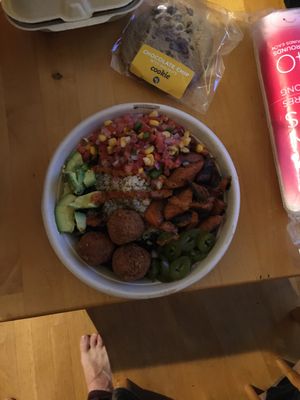 Bowl life (and a cookie) at Veggie Grill by Next Level in Cambridge