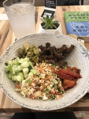 Bulgogi beef bowl at Veggie Grill by Next Level in Cambridge