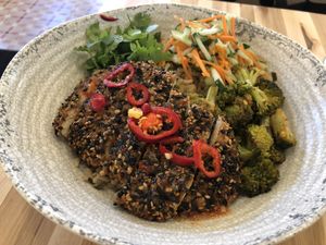 Far East Bowl at Veggie Grill by Next Level in Cambridge