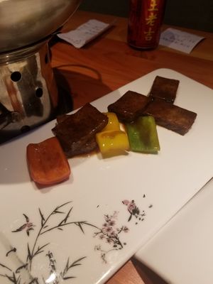 Mock meat. at Zǎozǐ Shù - Vegetarian Life Style in Ningbo