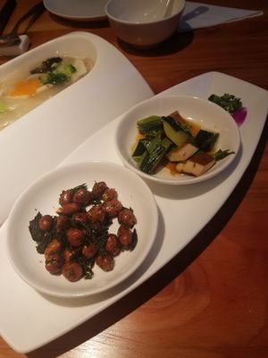 Seaweed peanuts tasted good  at Zǎozǐ Shù - Vegetarian Life Style in Ningbo