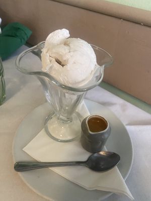 Vegan affogato   at La Campania in Arundel