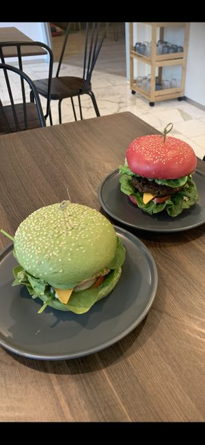 Burgers are tasty  at Zen Den in Mooloolaba