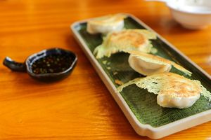 dumplings at GōngDé Lín - Godly - Huanghe Rd in Shanghai