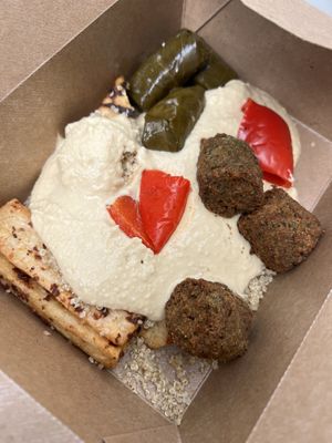 Vegan options off the salad bar   at Whole Foods Market in Boca Raton