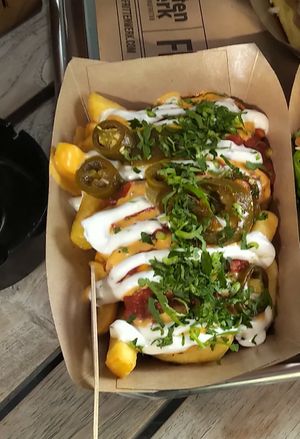 Chilli Cheese Fries (vegan) at Frittenwerk - Kohlmarkt  in Braunschweig